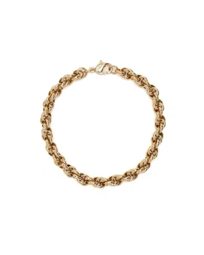 Dior Christian  Chain Bracelet In Gold
