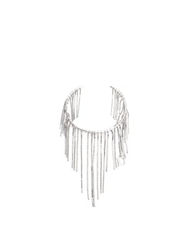 Dior Christian  Chain Cuff Bracelet In Metallic