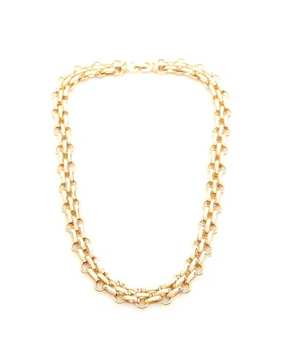 Dior Christian  Chain Necklace In Gold