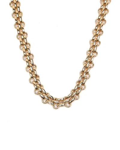 Pre-owned Dior Christian  Chain Necklace In Gold