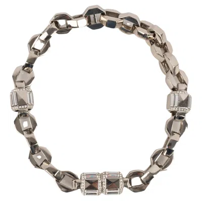 Pre-owned Dior Christian  Choker Necklace In Multi
