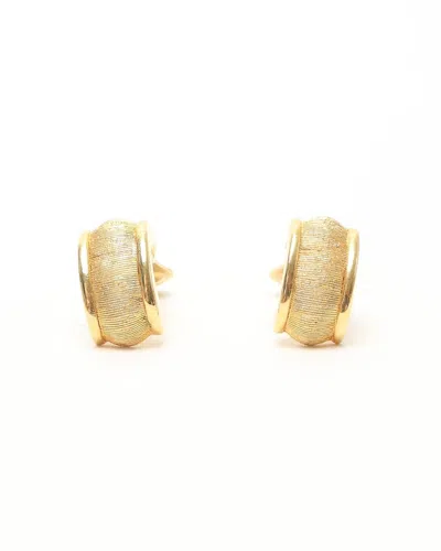 Dior Christian  Clip-on Earrings In Gold