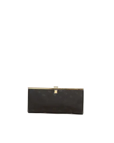 Dior Christian  Clutch Bag In Black