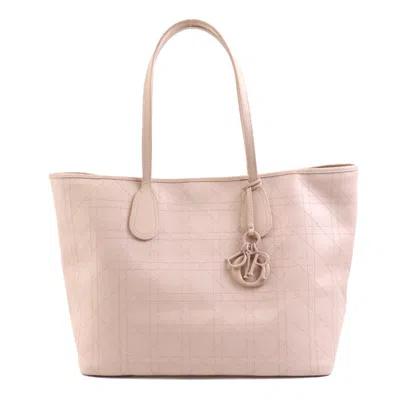 Pre-owned Dior Christian  Coated Canvas Leather Shoulder Bag Tote Bag ()