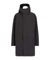 Dior Christian  Couture Hooded Parka In Black