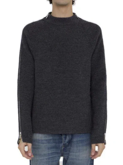 Dior Christian  Couture Sweater In Gray