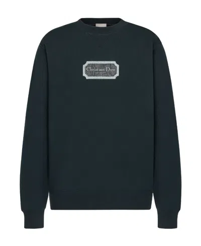 Dior Christian  Couture Sweatshirt, Relaxed Fit In Multi