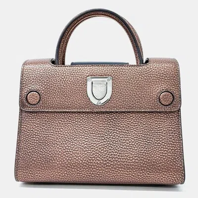 Pre-owned Dior Christian  Diolamar Tote And Shoulder Bag In Brown