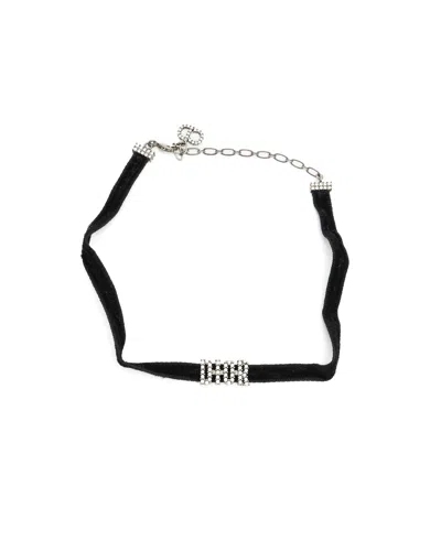 Dior Christian   Choker Necklace In Black