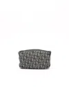 Dior Christian   Oblique Toiletry Pouch In Gray