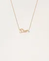 Dior Christian  Amour 18k Gold Necklace With Diamond