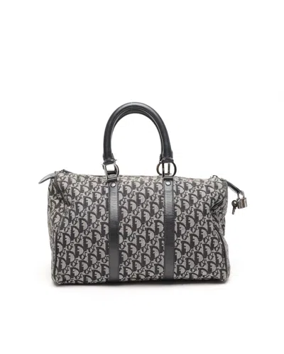 Dior Christian  Issimo Boston Bag In Black