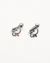 DIOR CHRISTIAN DIOR DIORISSIMO CLIP-ON EARRINGS