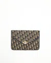 Dior Christian  Issimo Clutch Pochette In Blue