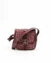 Dior Christian  Issimo Crossbody Bag In Burgundy