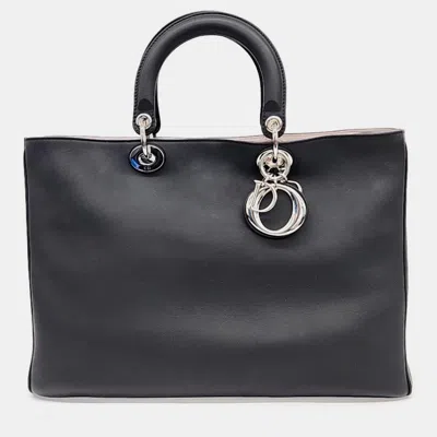 Pre-owned Dior Christian  Issimo Handbag In Black