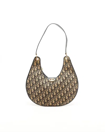 Dior Christian  Issimo Hobo Bag In Brown