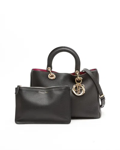 Dior Christian  Issimo Tote Bag In Black