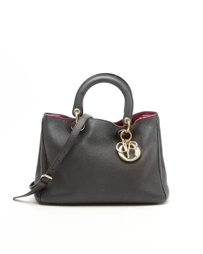 Dior Christian  Issimo Tote Bag In Black