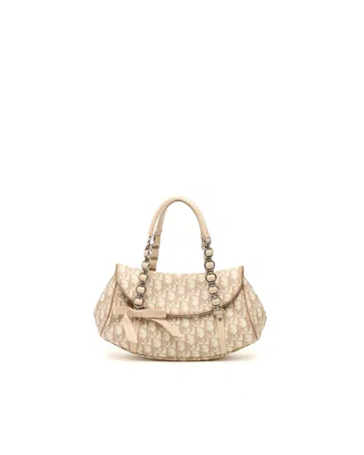 Dior Christian  Issimo Trotter Romantique Bag In White