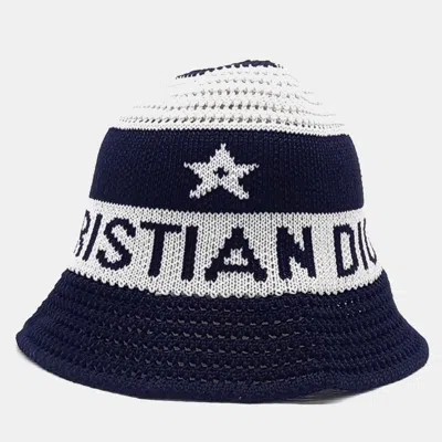 Pre-owned Dior Christian  D-tulipe Bucket Hat In Multicolor
