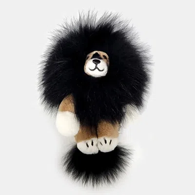 Pre-owned Dior Christian  Fur Keyring In Multi
