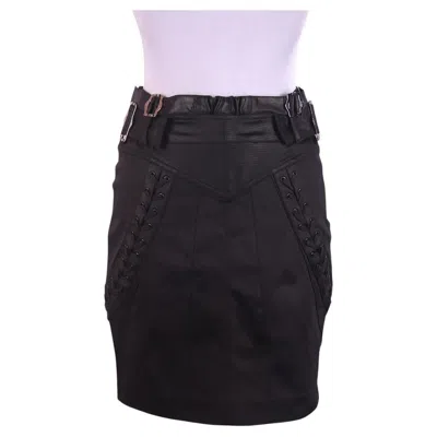 Pre-owned Dior Christian  Galliano 2003 Skirt In Black