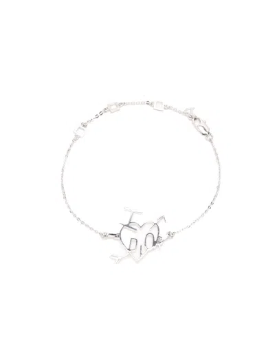 Dior Christian  Galliano Era Bracelet In Gray