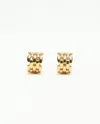 Dior Christian  Gold Clip On Earrings