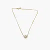 Dior Christian  Gold Pendant Necklace