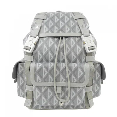 Pre-owned Dior Christian  Gray Backpack ()