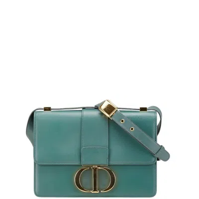 Pre-owned Dior Christian  Green Leather Shoulder Bag ()