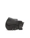 Dior Christian  Homme Saddle Bag In Black
