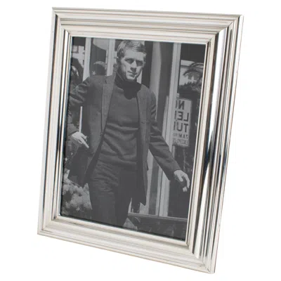 Pre-owned Dior Christian  Interior Collection Silver Plate Picture Frame, Circa 1970