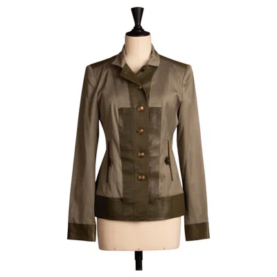 Pre-owned Dior Christian  Jacket By John Galliano 2003 In Brown