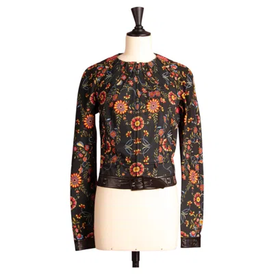 Pre-owned Dior Christian  Jacket 'rave Technicolor' By John Galliano Winter 2002 In Black