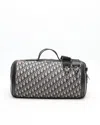 Dior Christian  Jacquard Oblique 40 Weekend Bag