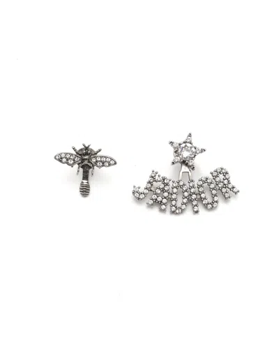 Dior Christian  J'a Bee Stud Earring In Neutral