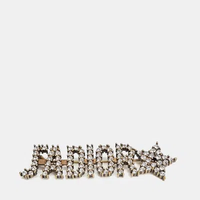 Pre-owned Dior Christian  J'a Brooch In Multicolor