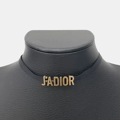 Pre-owned Dior Christian  J'a Choker Necklace In Multicolor