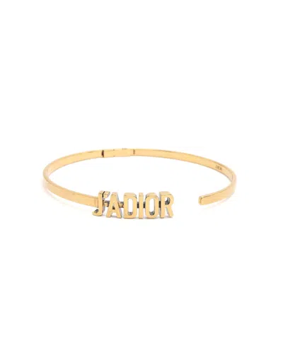 Dior Christian  J'a Choker Necklace In White