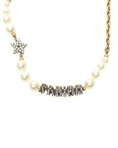 Pre-owned Dior Christian  J'a Pearl Choker