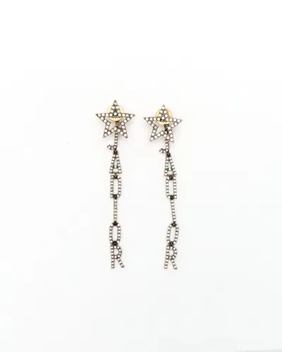 Dior Christian  J'a Piercing Earrings In Gold