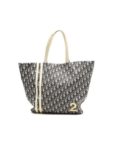 Pre-owned Dior Christian  John Galliano Trotter Tote Bag
