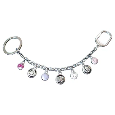 Pre-owned Dior Christian , Key/bag Chain With Enamel Charms, Made In Italy, Circa 1990s In Multi