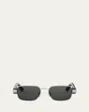 Dior Rectangle Sunglasses In Gray