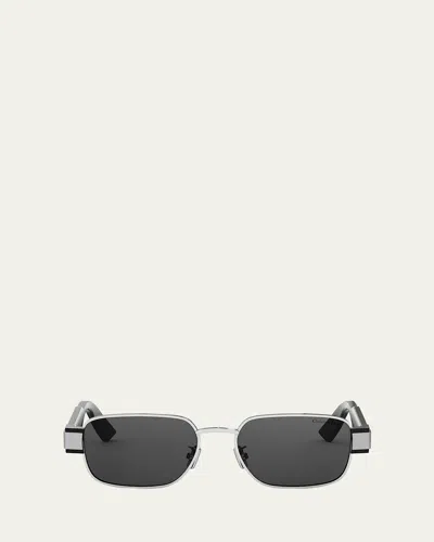 DIOR CHRISTIAN DIOR LABEL S2U RECTANGULAR SUNGLASSES