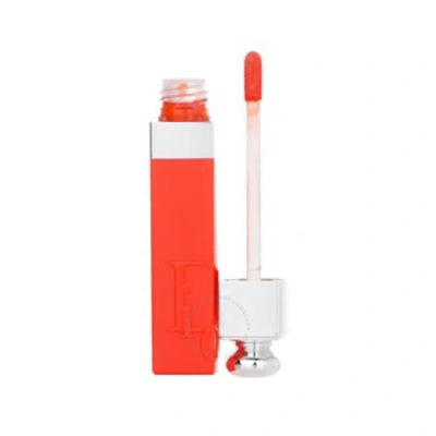 Dior Christian  Ladies  Addict Lip Tint 0.16 oz # 641 Natural Red Tangerine Makeup 3348901602792 In White