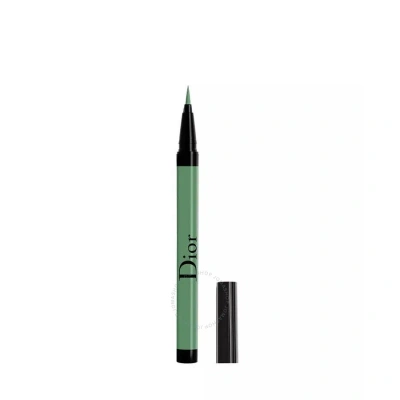 Dior Christian  Ladies Show On Stage Liner 0.55 oz 461 Matte Green Nails 3348901596053 In White