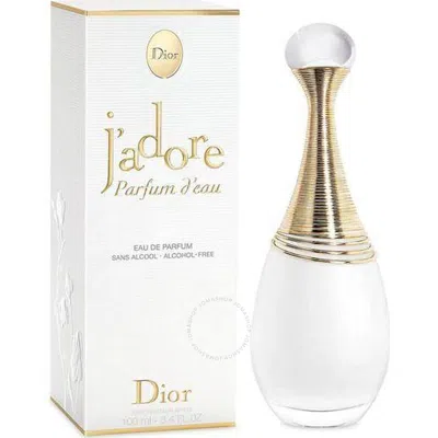 Dior Christian  Ladies J'adore Parfum D'eau Edp Spray 3.4 oz (tester) Fragrances 3348901597777 In White
